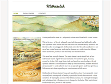 Tablet Screenshot of methuselahbook.com